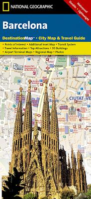 ISBN 9781597754576 Barcelona Map /NATL GEOGRAPHIC MAPS/National Geographic Maps 本・雑誌・コミック 画像