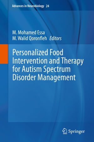 ISBN 9783030304010 Personalized Food Intervention and Therapy for Autism Spectrum Disorder Management 本・雑誌・コミック 画像