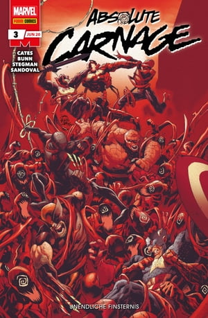ISBN 9783741616044 Absolute Carnage, Band 3 - Unendliche Finsternis Donny Cates 本・雑誌・コミック 画像