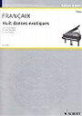 ISBN 9790001057097 ピアノ 楽譜 フランセ | 8つの異国風舞曲 2台4手 | 8 danses exotiques 本・雑誌・コミック 画像