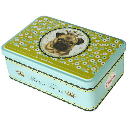 EAN 3260260062775 ラ・トリニテーヌ アニマル缶 犬 パグ ガレット パレット詰め合わせ スイーツ・お菓子 画像