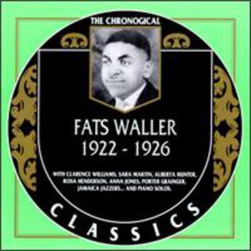 EAN 3307517066428 Classics 1922 / Fats Waller CD・DVD 画像