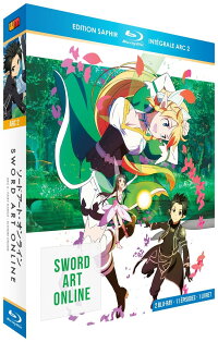 EAN 3760000571654 Sword Art Online - Arc 2 （ALO） - Edition Saphir （2 Blu-ray） ＋ Livret CD・DVD 画像