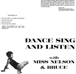 EAN 3891121305313 Dance， Sing ＆ Listen Miss Nelson ＆ Bruce Haack CD・DVD 画像