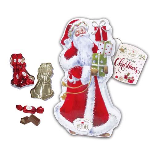 EAN 4006446002178 エイム クリスマスホワイト サンタエンボス缶 75g スイーツ・お菓子 画像