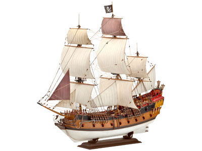 EAN 4009803056050 ドイツ・レベル プラモデル 1/72 Pirate Ship ハセガワ ホビー 画像