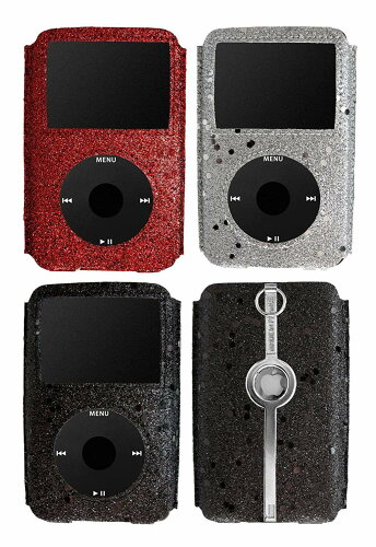 EAN 4038234013899 i-doll STARDUST Glitterskin iPod 5G 30＆60GB用 シルバー 13124 TV・オーディオ・カメラ 画像