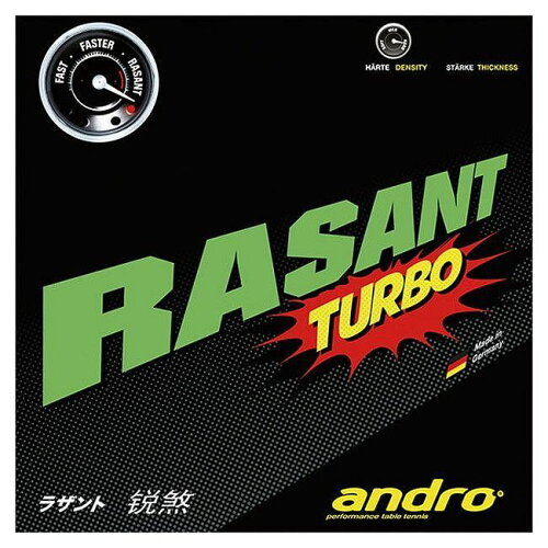 EAN 4039016453728 裏ソフトラバー RASANT TURBO ラザントターボ   カラー：ブラック   サイズ：1.9  #112216-BK スポーツ・アウトドア 画像