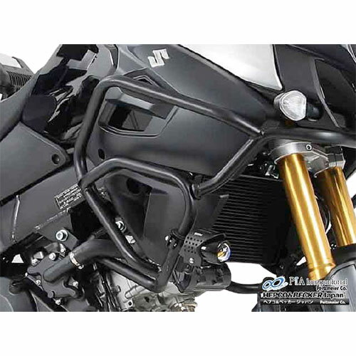 EAN 4042545542030 HEPCO＆BECKER ヘプコ＆ベッカー タンクガード カラー：ブラック V-Strom1000 車用品・バイク用品 画像