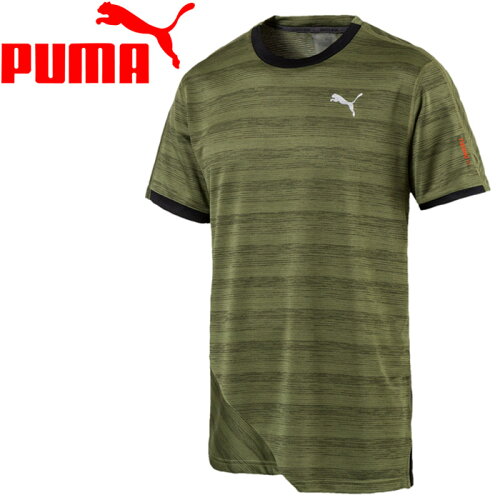 EAN 4060979343603 PUMA プーマ PUMA PACE ブリーズSS Tシャツ S Olivine-Puma Black 518033 スポーツ・アウトドア 画像