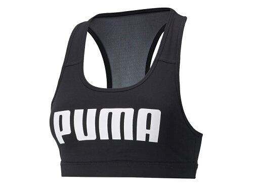 EAN 4063697978126 PUMA プーマ トレーニング 4キープ グラフィック ブラトップ 中サポート ウィメンズ S Puma Black-White PUMA 520782 スポーツ・アウトドア 画像