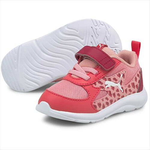 EAN 4063699525786 PUMA ベビー プーマ ファンレーサー ロアー AC INF スニーカー 12-16cm 12 Peony-Puma White 380883 靴 画像