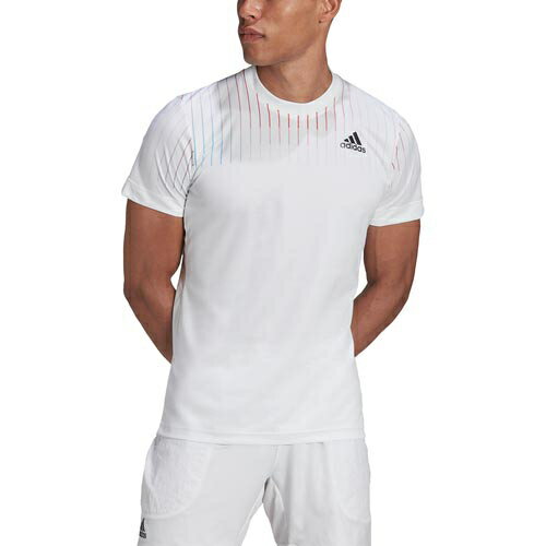 EAN 4065427703640 adidas アディダス メルボルン テニス フリーリフト プリント 半袖Tシャツ HA3344  S スポーツ・アウトドア 画像
