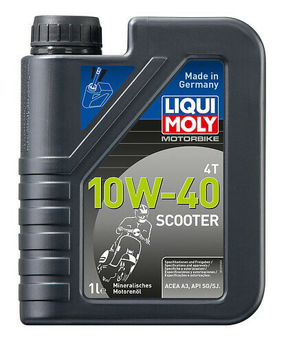 EAN 4100420017582 liquimoly リキモリ motorbike 4t synth 10w-40 scooter   車用品・バイク用品 画像