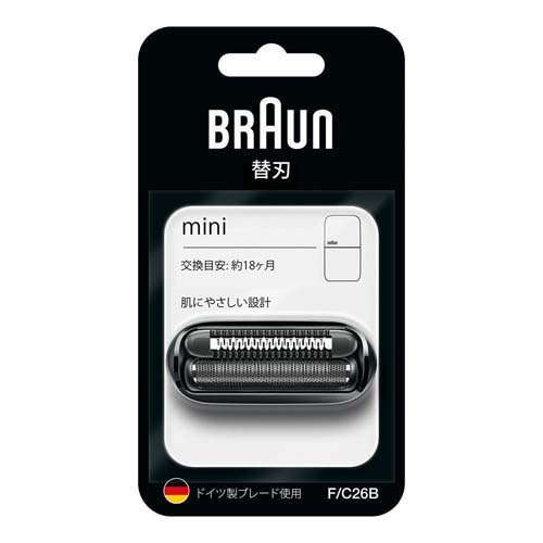 EAN 4210201416807 ブラウン モバイルシェーバー替刃 BRAUN mini F／C26B(1台) 家電 画像