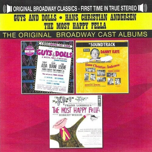 EAN 4301950430722 ミュージカル / Guys & Dolls Hans Christian Andersen & Most Happy Fella 輸入盤 CD・DVD 画像
