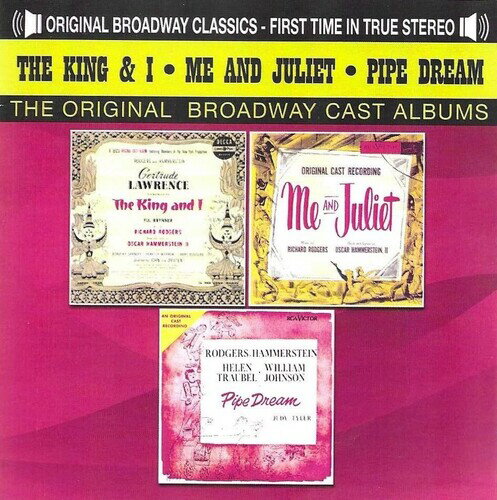 EAN 4309543003124 ミュージカル / King & I 1951 / Me & Juliet 1953 / Pipe Dream 1955 CD・DVD 画像
