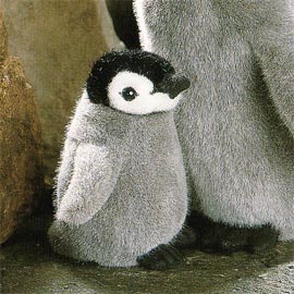 EAN 4400004736909 ケーセン社 ぬいぐるみ 皇帝ペンギンの子 ミニ おもちゃ 画像