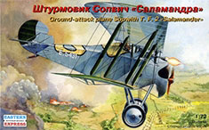 EAN 4620748781083 イースタン・エキスプレス プラモデル 1/72 イギリス ソッピースTF.2“サラマンダー”対地爆撃機 GSIクレオス ホビー 画像