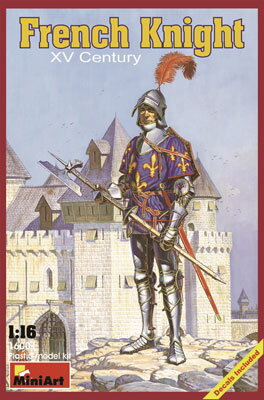EAN 4820041100059 1/16 フランス騎士 15世紀 プラモデル ミニアート ホビー 画像