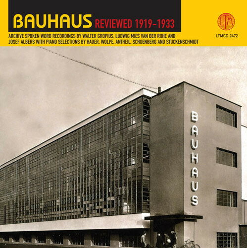 EAN 5024545447729 Bauhaus Reviewed 1919－1933 CD・DVD 画像