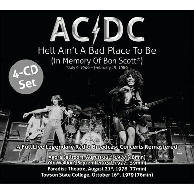 EAN 5081304329160 Hell Ain’t a Bad Place to Be AC DC CD・DVD 画像