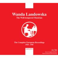 EAN 5494239160034 ワンダ・ランドフスカ ヨーロッパ録音集1928－1940 8CD CD・DVD 画像