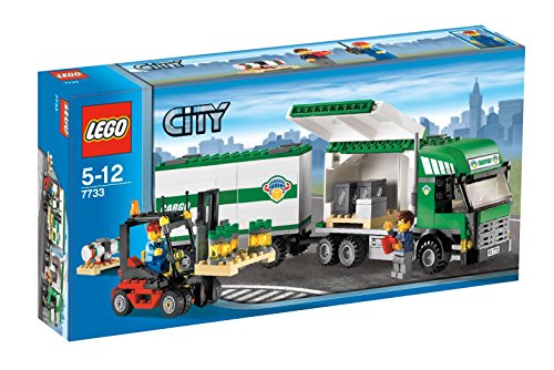 EAN 5702014517196 レゴ シティ レゴの町 トラックとフォークリフト 7733 おもちゃ 画像