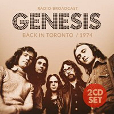 EAN 6483817177709 Genesis ジェネシス / Back In Toronto / 1974 2CD 輸入盤 CD・DVD 画像