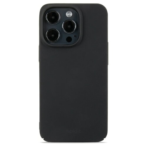 EAN 7330985159541 Holdit ホールディット iPhone15 Pro 6.1inch/3眼 用 薄型 Slim Case ハードケース Black 15954 スマートフォン・タブレット 画像