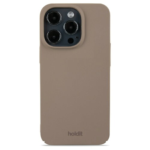 EAN 7330985159572 HOLDIT｜ホールディット iPhone 15 Pro 6.1インチ 薄型ハードケース モカブラウン Slim Case スマートフォン・タブレット 画像