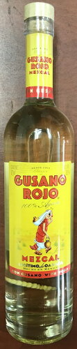 EAN 7501021500201 メスカル グサノ ロホ 38° 750ml ビール・洋酒 画像