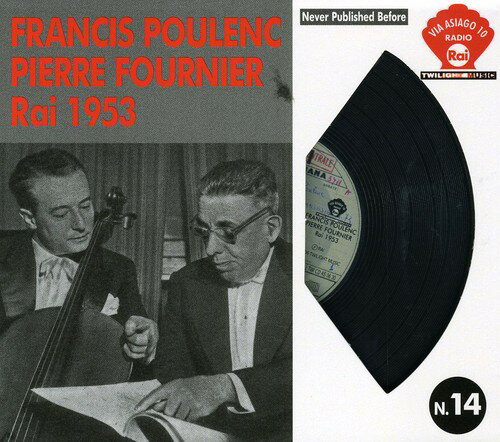 EAN 8032732535323 Rai 1953 FrancisPoulenc ,PierreFournier CD・DVD 画像