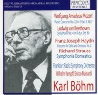 EAN 8249194020247 Sinfonia Domestica: Bohm / Frankfurt Rso +betthoven: Sym.4 CD・DVD 画像
