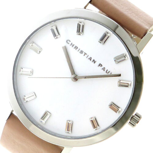 EAN 9350188000158 CHRISTIAN PAUL クオーツ腕時計  SW-04 ホワイト 腕時計 画像
