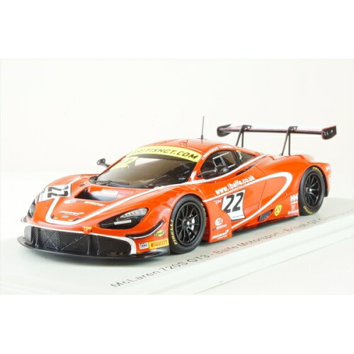 EAN 9580006110053 1/43 McLaren 720S GT3 No.22 Balfe Motorsport British GT Championship 2019 スパーク おもちゃ 画像