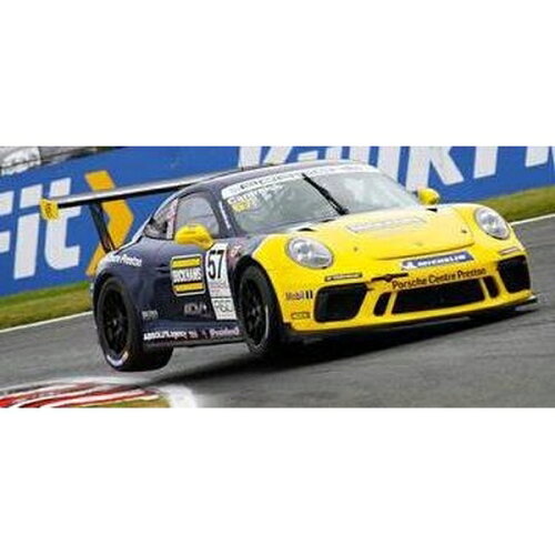 EAN 9580006110121 1/43 Porsche 911 GT3 Cup No.57 Carrera Great Britain Champion 2021 ミニカー スパーク おもちゃ 画像