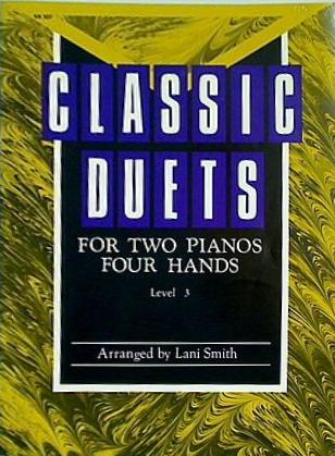 UPC 0000308014808 ピアノ 楽譜 オムニバス | クラシック・デュエット レベル3 2台4手 | Classic Duets Level 3 本・雑誌・コミック 画像