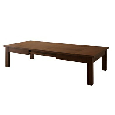 UPC 0005000444229 天然木ウォールナット材3段階伸長式こたつテーブル widen-wal ワイデンウォール こたつテーブル単品 長方形  -  家電 画像