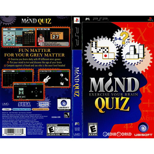UPC 0008888333364 Mind Quiz (PSP 輸入版 北米) テレビゲーム 画像