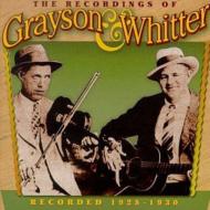 UPC 0009001351722 Grayson And Whitter / Recording Of 輸入盤 CD・DVD 画像