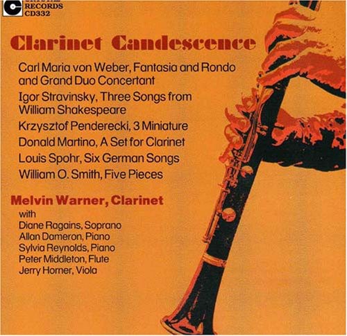 UPC 0009414733221 Clarinet Candescence MelvinWarner CD・DVD 画像