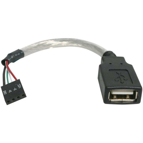 UPC 0009854423768 StarTech.com PCケース/マザーボード接続用USB 2.0ケーブル 15cm USBMBADAPT パソコン・周辺機器 画像