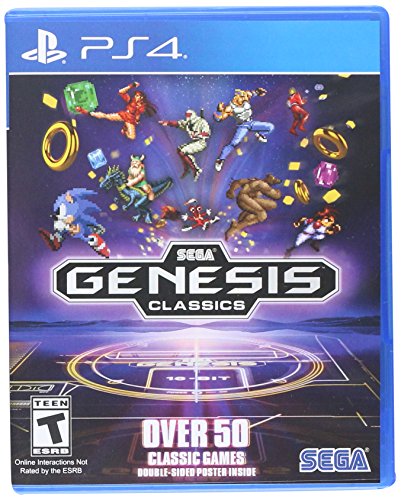 UPC 0010086632309 PS4 北米版 Sega Genesis Classics セガゲームス テレビゲーム 画像