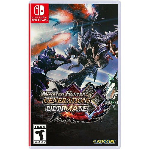 UPC 0013388410095 Nintendo Switch 北米版 Monster Hunter Generations Ultimate カプコン テレビゲーム 画像