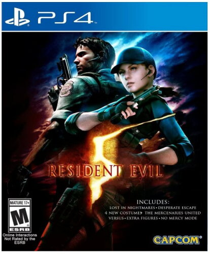 UPC 0013388560301 Resident Evil 5 Standard Edition - バイオハザード 5 PS4 海外輸入北米版ゲームソフト テレビゲーム 画像