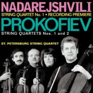 UPC 0013491324722 Prokofiev プロコフィエフ / String Quartets.1, 2: St.petersburg.sq +ナダレジュヴィリ 輸入盤 CD・DVD 画像