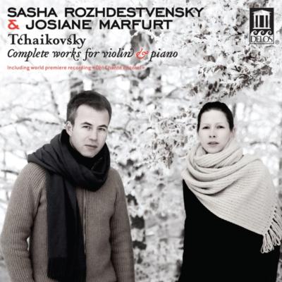 UPC 0013491341323 Tchaikovsky チャイコフスキー / ヴァイオリンとピアノのための作品集 S．ロジェストヴェンスキー、マーフルト 輸入盤 CD・DVD 画像
