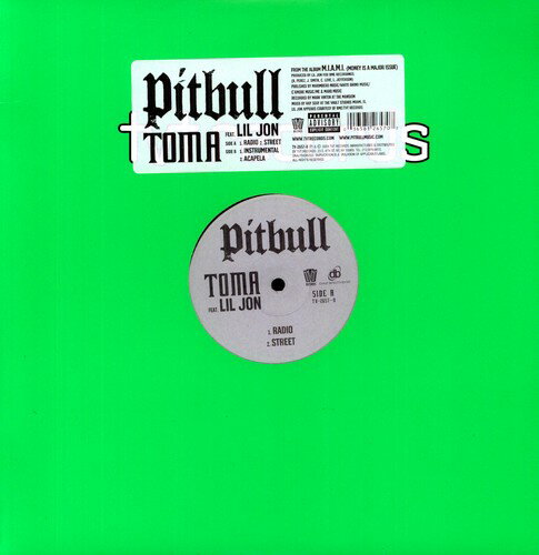 UPC 0016581265707 Toma (12 inch Analog) / Pitbull CD・DVD 画像