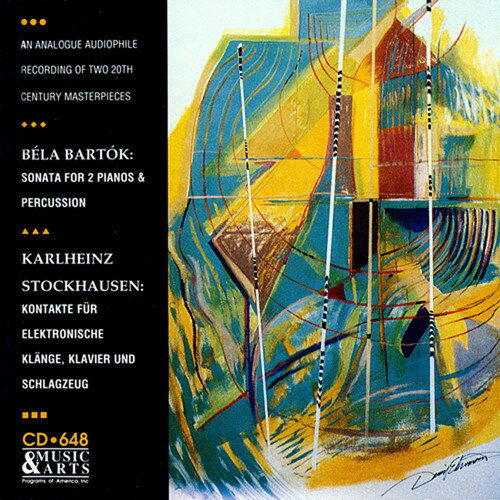UPC 0017685064821 Sonata for 2 Pianos / Kontakte / Bartok CD・DVD 画像